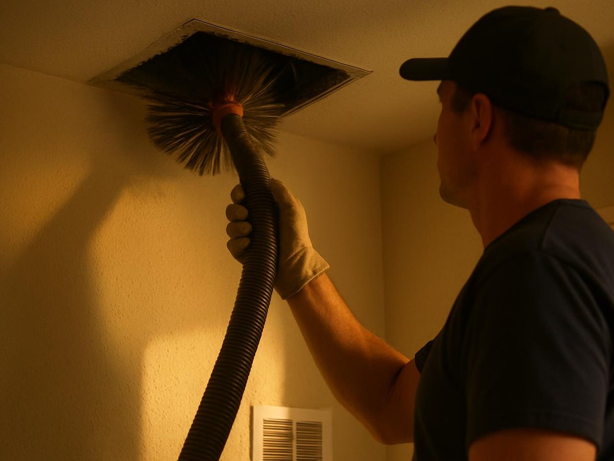 Johnston Air Duct Services work in Chandler